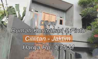 Dijual Rumah Kontrakan Dewi Sartika Jaktim Bisa Masuk Mobil