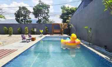 Jual Villa Baru Mewah Modern Aestetic Pinggir Jalan Furnished Bandung