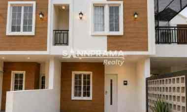 Rumah 2 Lantai Semi Furnished di dalam Cluster Cinangka Depok -afif