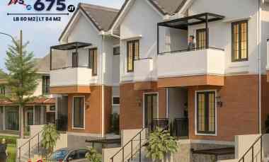 Jual Rumah Baru 2Lt di Cipageran Cimahi Utara Gaya Authentic Holand