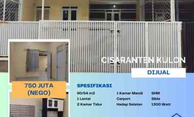 dijual rumah cisaranten kulon