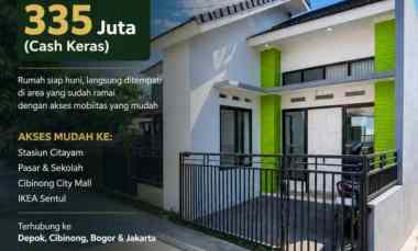 dijual rumah citayam pabuaran