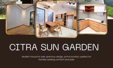 Rumah Baru Siap Huni Citrasun Garden Bukitsari Tembalang