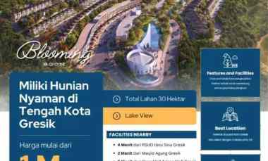 Citraland Gresik Kota CGK With Lake Front Hillside Living