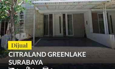 Rumah Dijual Citraland Greenlake Wiyung Surabaya Bonus Interior