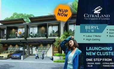 dijual rumah citraland surabaya