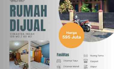 gambar dijual rumah ciwastra indah