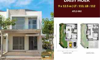 dijual rumah cluster atlanta pik2