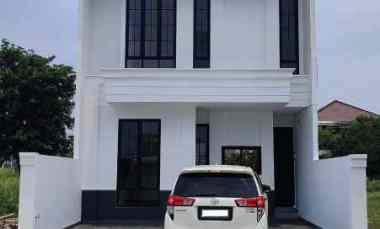 Rumah Baru 2 Lantai Design Cantik Cluster Bima Fajar Grand Wisata