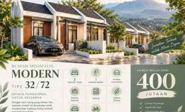 Rumah Baru View Alam Batujajar Cihurip Residence 400 Jutaan