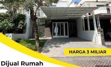 Dijual Rumah Minimalis 2 Lantai Wisata Bukit Mas Surabaya Siap Huni