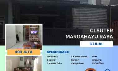 dijual rumah cluster margahayu