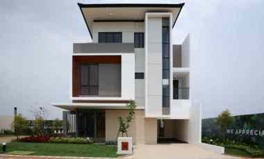 Ex Rumah Contoh 3lt 14x14 4KT Cluster Sentarum Asya Jakarta Garden Cit