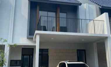 dijual rumah cluster wisteria keppel