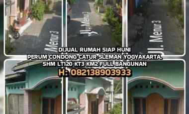Dijual Rumah di Perum Condong Catur Sleman Yogyakarta. Shm Lt120m2