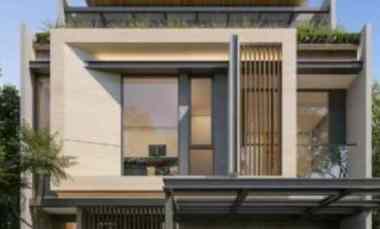 dijual rumah cyrstal golf surabaya barat