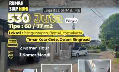 dijual rumah dalam ringroad jogja