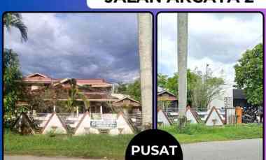 dijual rumah dan tanah strategis akcaya pontianak