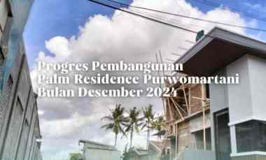 Rumah Dijual Purwomartani Kalasan 2 Kamar SHM Hadap Selatan