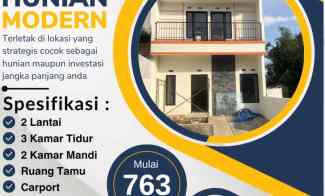 Dijual Rumah Lokasi Strategis dekat Kampus UB Suhat Malang