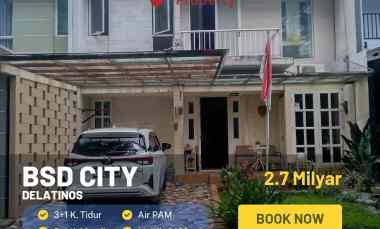 Rumah Dijual di Delatinos BSD