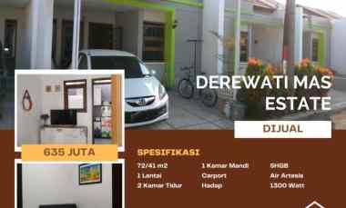 dijual rumah derwati mas estate