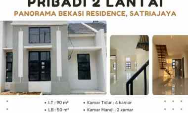 Take Over Rumah Pribadi 2 Lantai Mezzanine Panorama Bekasi Residence