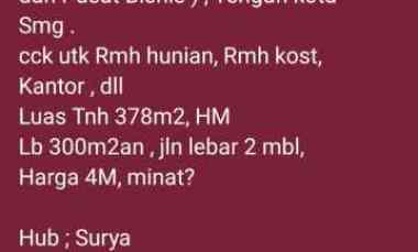 dijual rumah di jl labuan dr cipto semarang