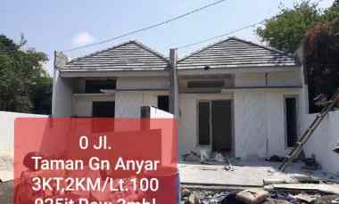 Dijual On Progress 2 Unit Rumah Baru Gres di Taman Gunung ANYAR, Surab