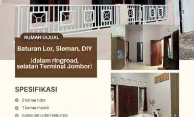 Dijual Rumah di Baturan Lor,Sleman, dalam Ringroad Selatan Terminal