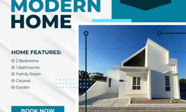 Rumah Scandinavian Modern di Ngawen Klaten Jual Murah Siap Kpr