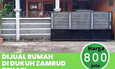Dijual Rumah di Dukuh Zamrud Bekasi Kota Lokasi Strategis