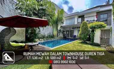 dijual rumah duren tiga pancoran