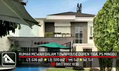 dijual rumah duren tiga pasar minggu