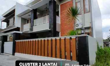 Rumah 2 Lantai 5 Kamar Free Furniture Pajak dekat Exit Tol Kalasan