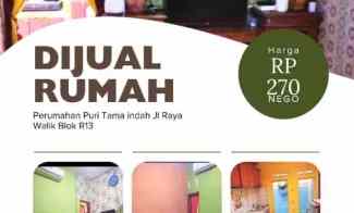 dijual rumah full bangunan full perabot