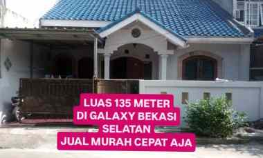 Jual Murah Tanah 135 meter di Galaxy Bekasi Selatan Rumah Strategis