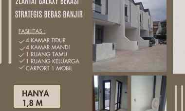 dijual rumah galaxy bekasi selatan kota