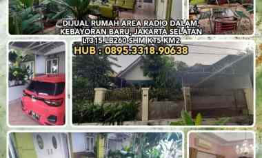 dijual rumah gandaria utara kebayoran