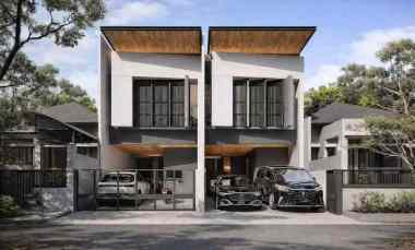Rumah Modern Mewah Lokasi Top Gayungsari Surabaya dekat Pintu Tol