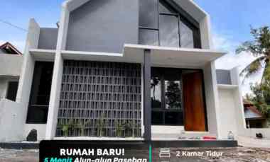 Rumah Baru Free Furniture Pajak Balik Nama 5 menit ke Alun-alun