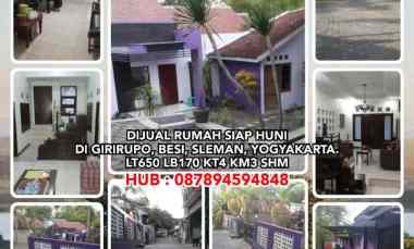 dijual rumah girirupo besi ngaglik