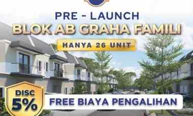 Graha Famili Lauching Terbaru dekat Citraland Free Semua Biaya Kpr