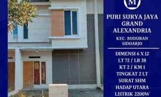 gambar dijual rumah grand alexandria