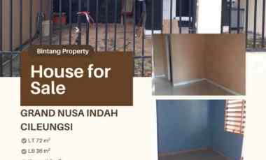 Rumah Murah 1 Lantai Grand Nusa Indah Cileungsi Minim Renov Siap Nego