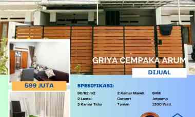 dijual rumah griya cempaka arum