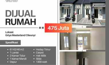 Rumah Dijual di Griya Masterland