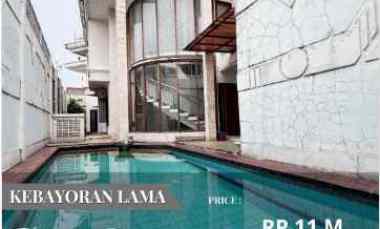 Dijual Town House Semifurnished dengan Swimming Pool di Kebayoran Lama