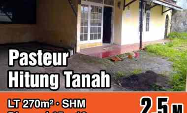 dijual rumah hitung tanah di pasteur