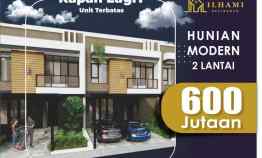 dijual rumah ilhami residence jl kh